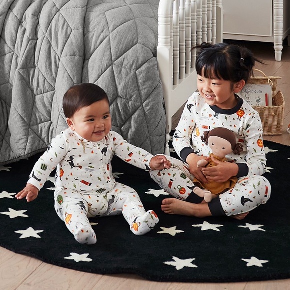 Halloween Organic Cotton Baby Pajama - Rifle Paper Co. - PBK - Picture 5 of 10